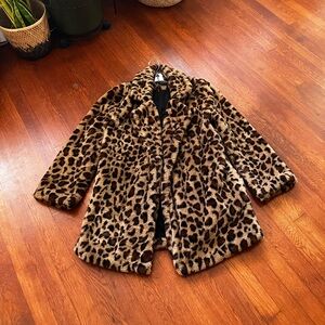Animal print jacket